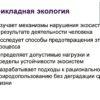 Что изучает прикладная экология